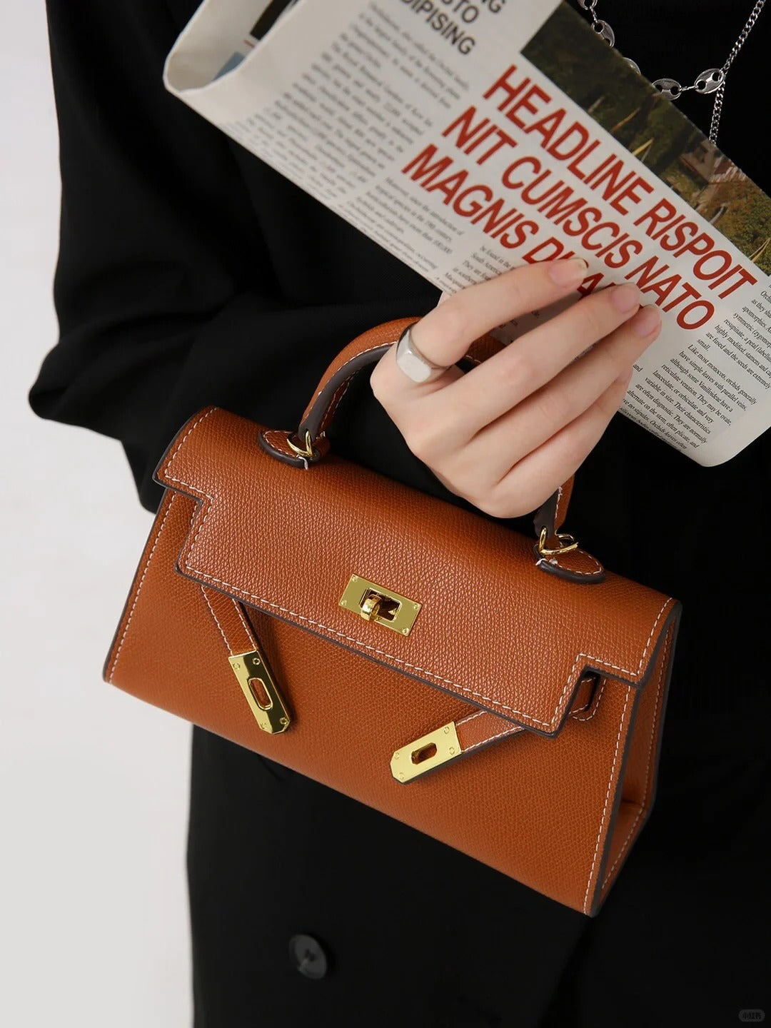 Túi Da Nữ Mini Classic