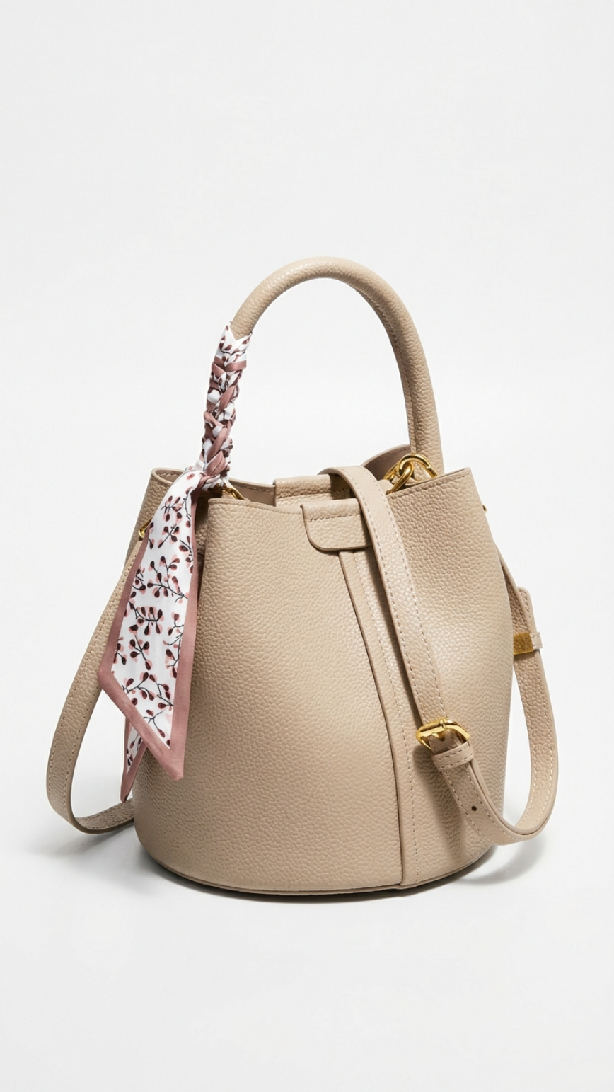 Túi Da Nữ Bucket Mini