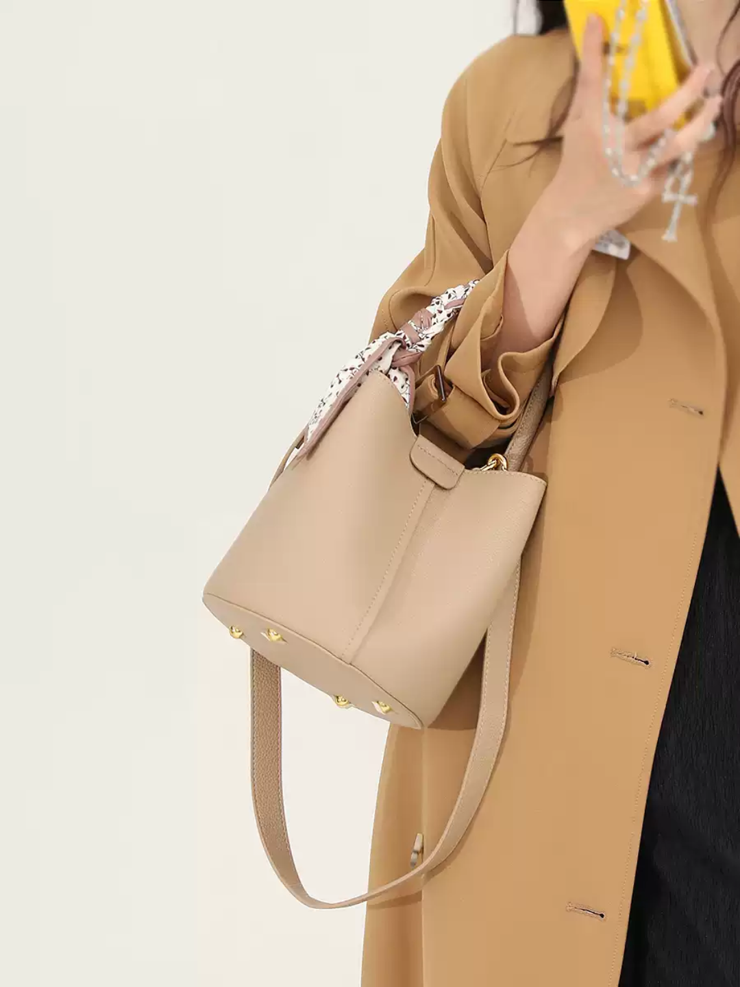 Túi Da Nữ Bucket Mini