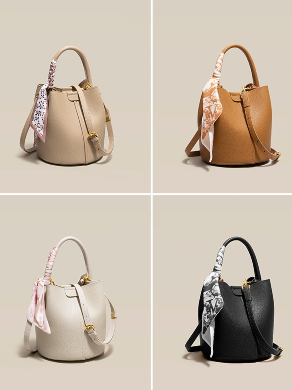 Túi Da Nữ Bucket Mini